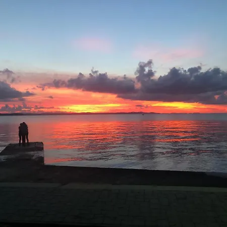 With Large Seaview Terrace Apartment *